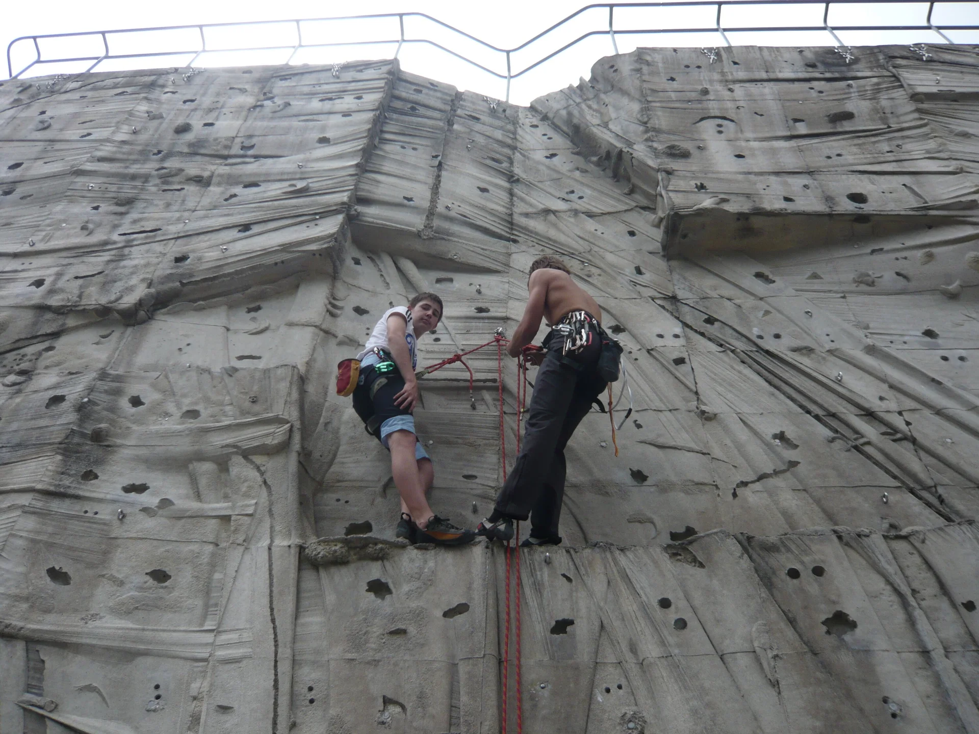 In der DAV Kletteranlage München/Thalkirchen | © Drexler Magarete