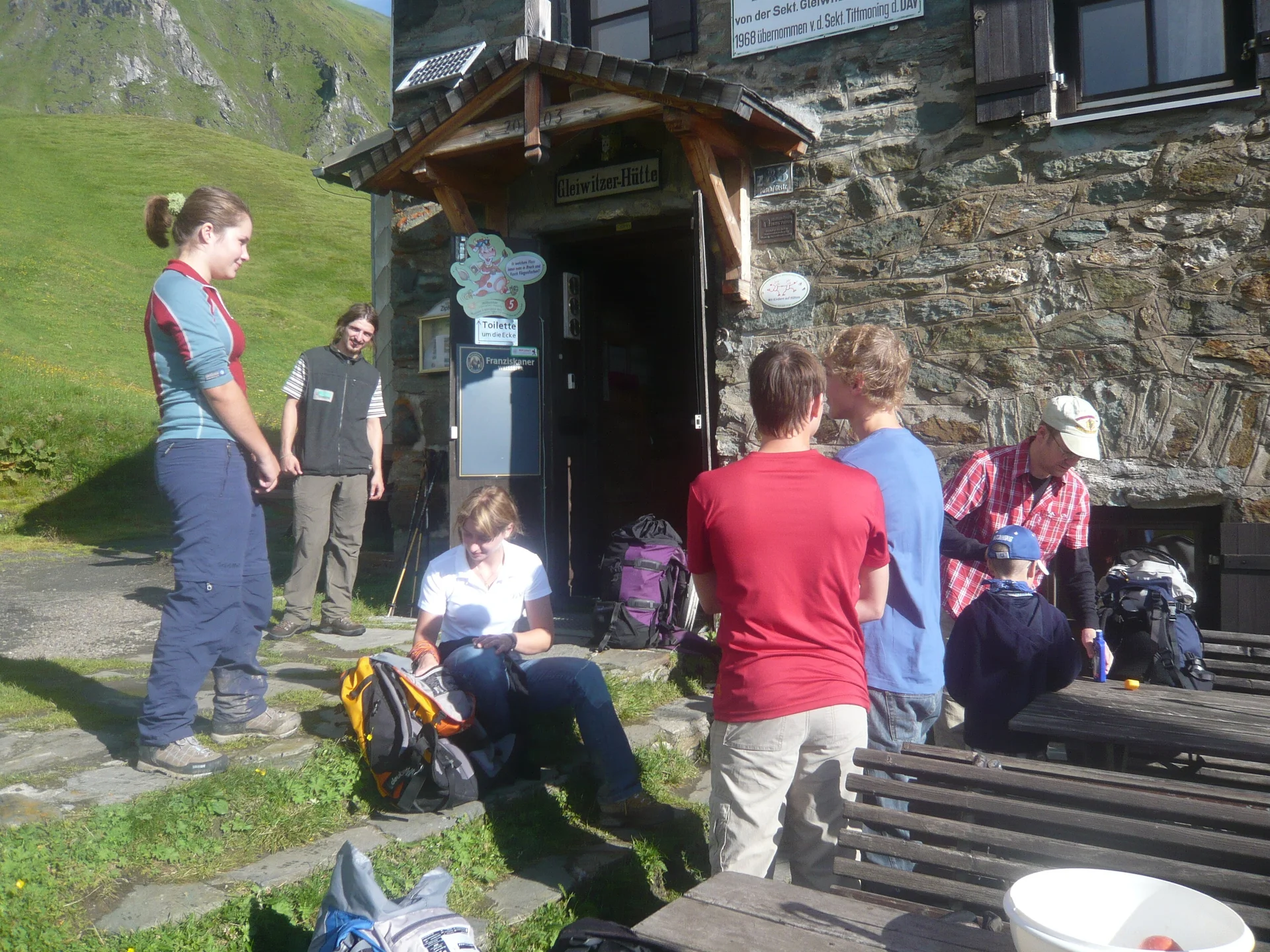 Umweltbaustelle Gleiwitzer Hütte | © Drexler Magarete
