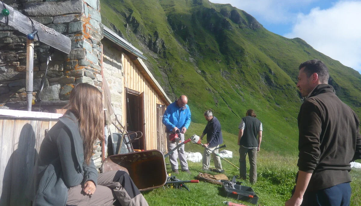 Umweltbaustelle Gleiwitzer Hütte | © Drexler Magarete