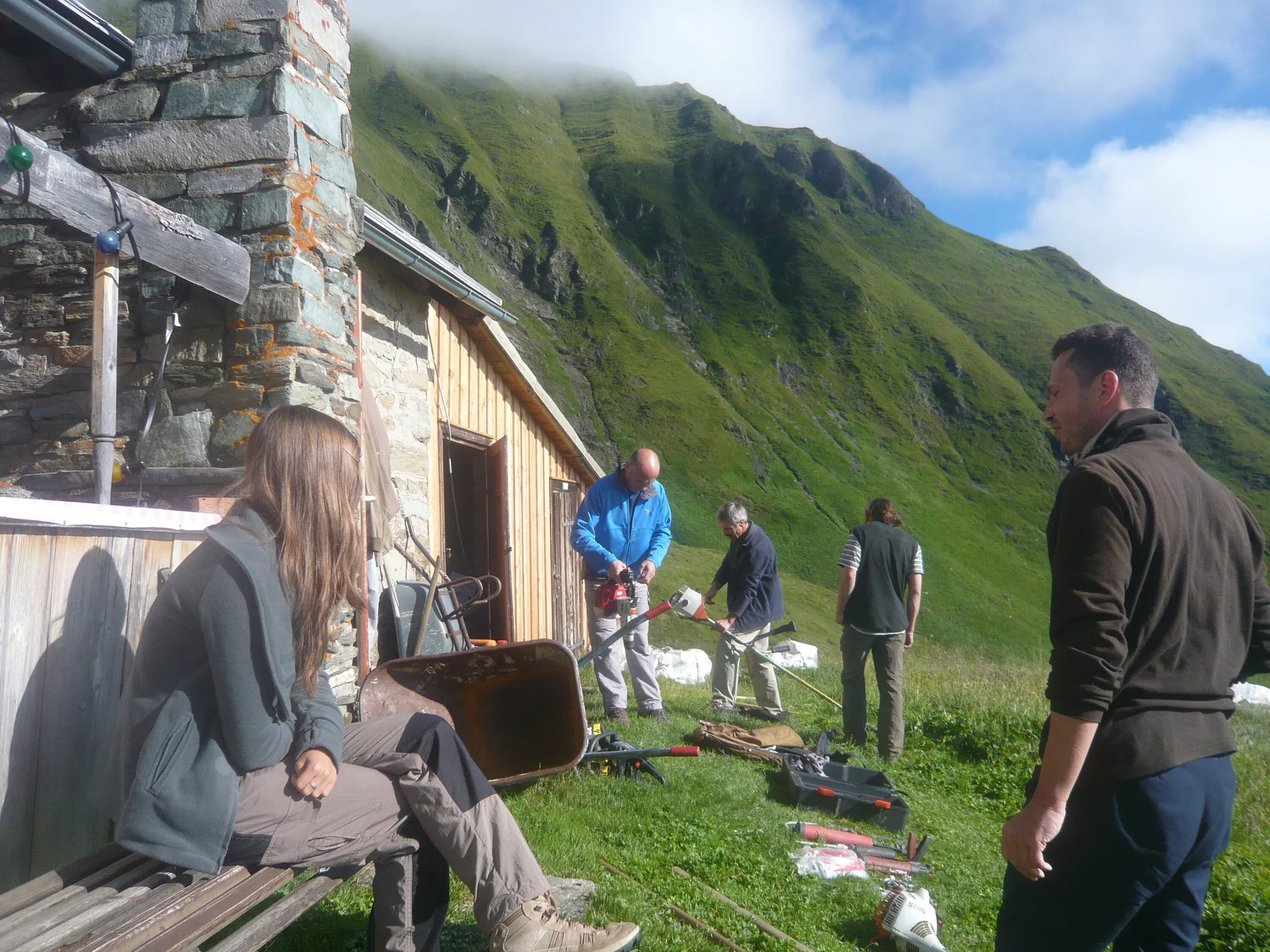 Umweltbaustelle Gleiwitzer Hütte | © Drexler Magarete