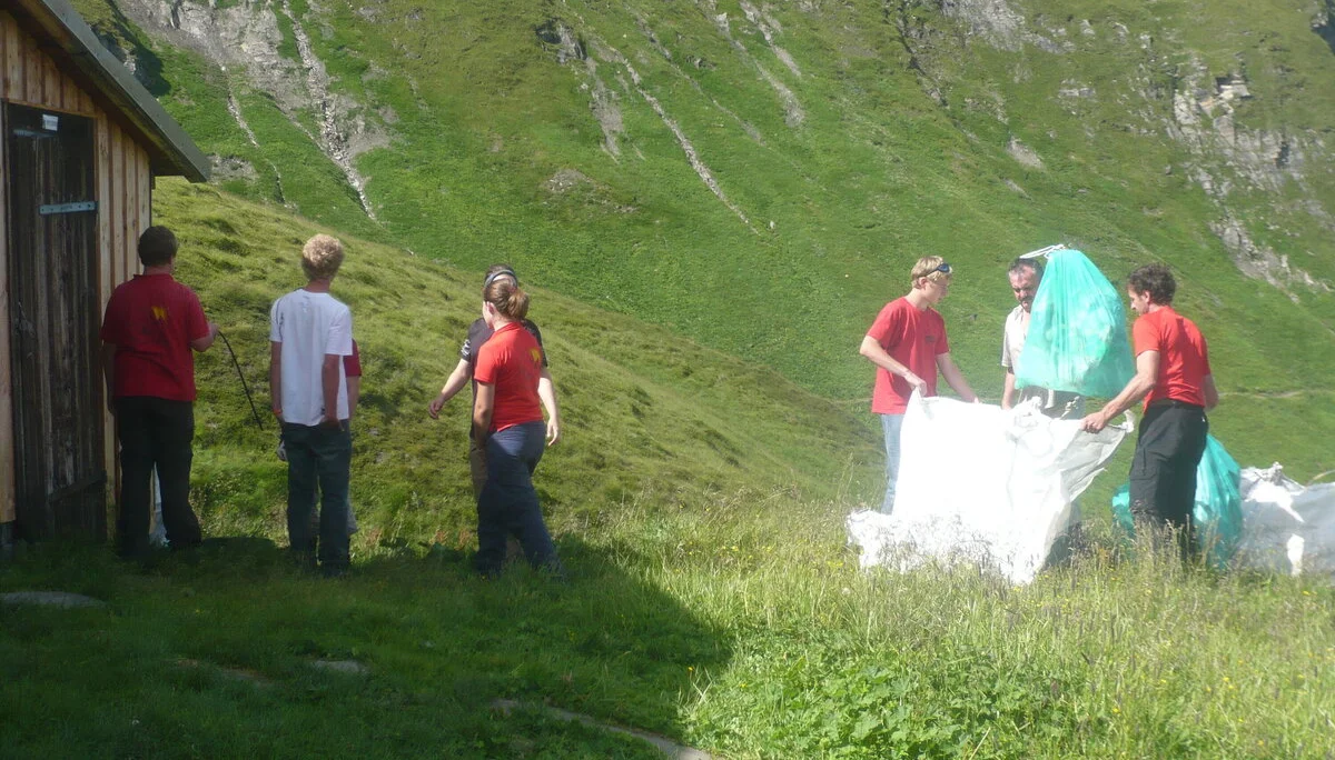 Umweltbaustelle Gleiwitzer Hütte | © Drexler Magarete