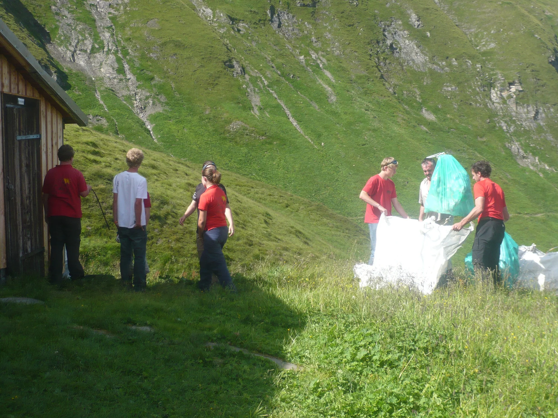 Umweltbaustelle Gleiwitzer Hütte | © Drexler Magarete