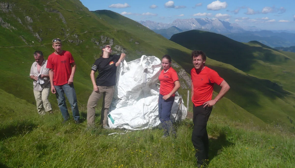 Umweltbaustelle Gleiwitzer Hütte | © Drexler Magarete