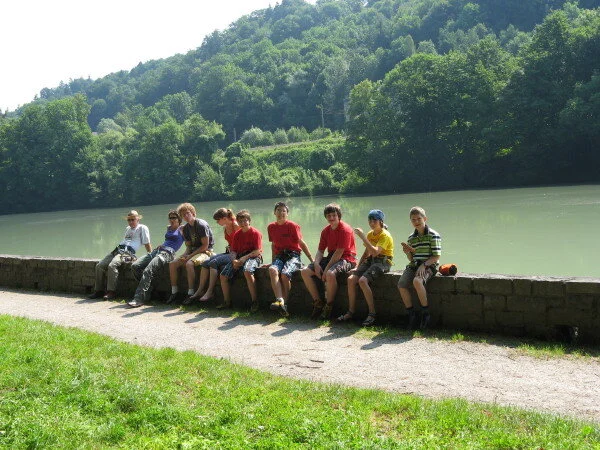 Klettergruppe am Inntalklettergarten | © Ludwig Able