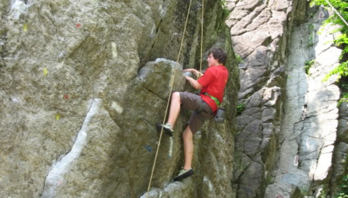 Klettergruppe am Inntalklettergarten | © Ludwig Able