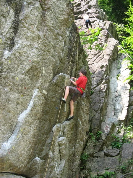 Klettergruppe am Inntalklettergarten | © Ludwig Able