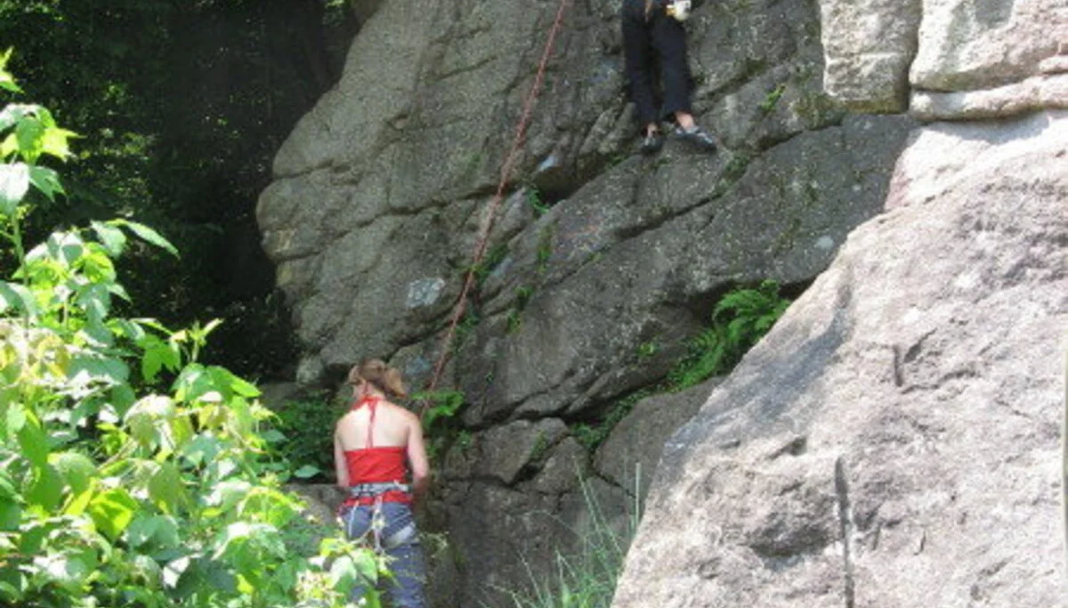 Klettergruppe am Inntalklettergarten | © Ludwig Able
