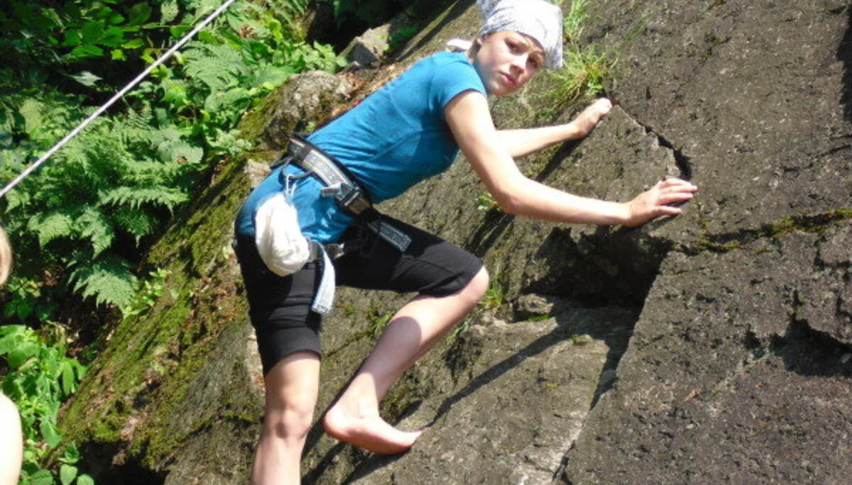 Klettergruppe am Inntalklettergarten | © Ludwig Able