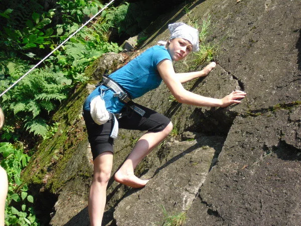 Klettergruppe am Inntalklettergarten | © Ludwig Able