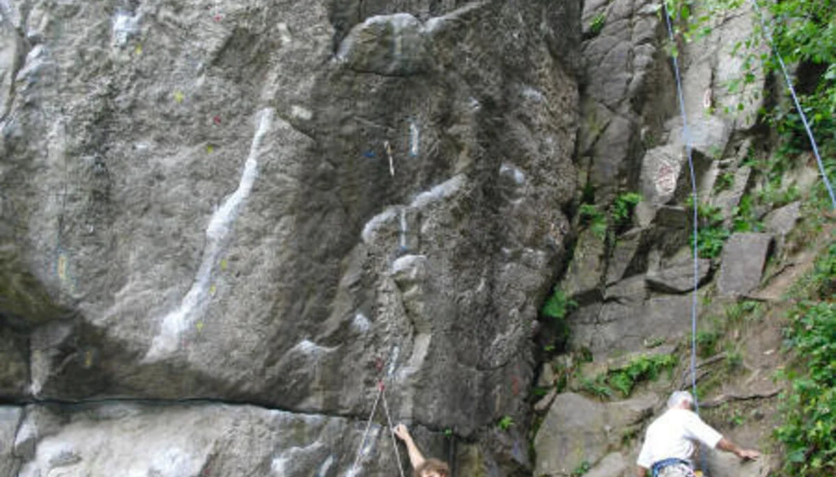 Klettergruppe am Inntalklettergarten | © Ludwig Able