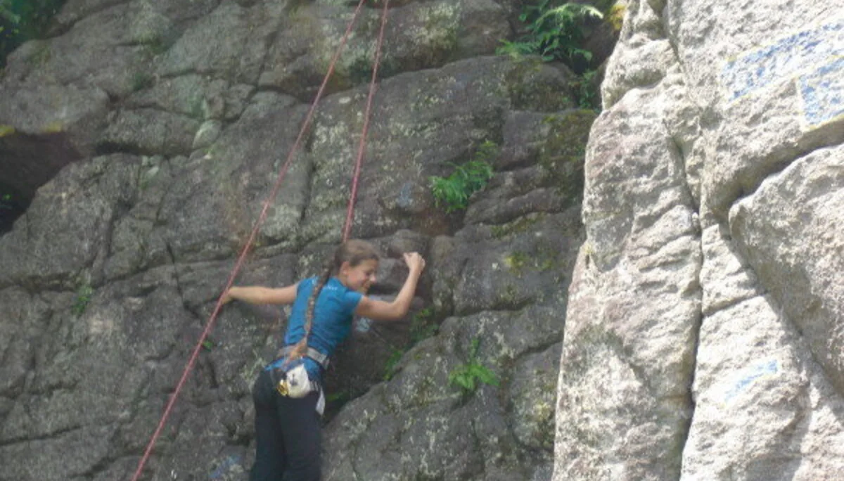 Klettergruppe am Inntalklettergarten | © Ludwig Able