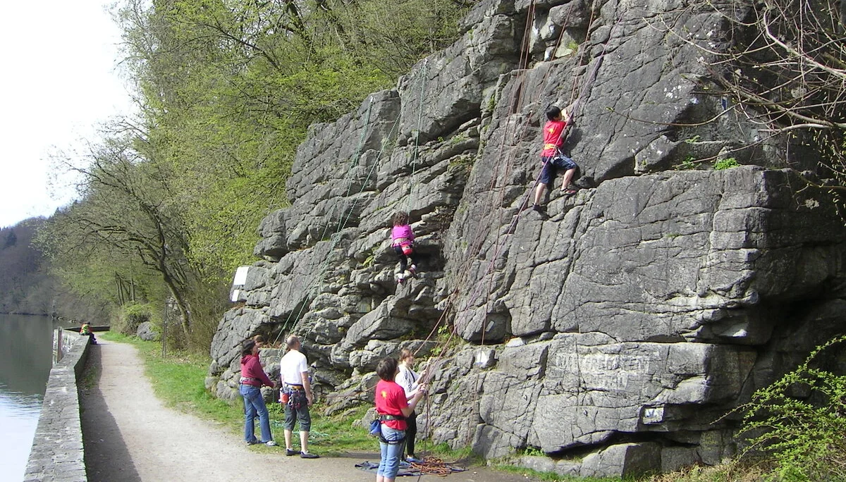 Klettergruppe am Inntalklettergarten | © Widl Konrad