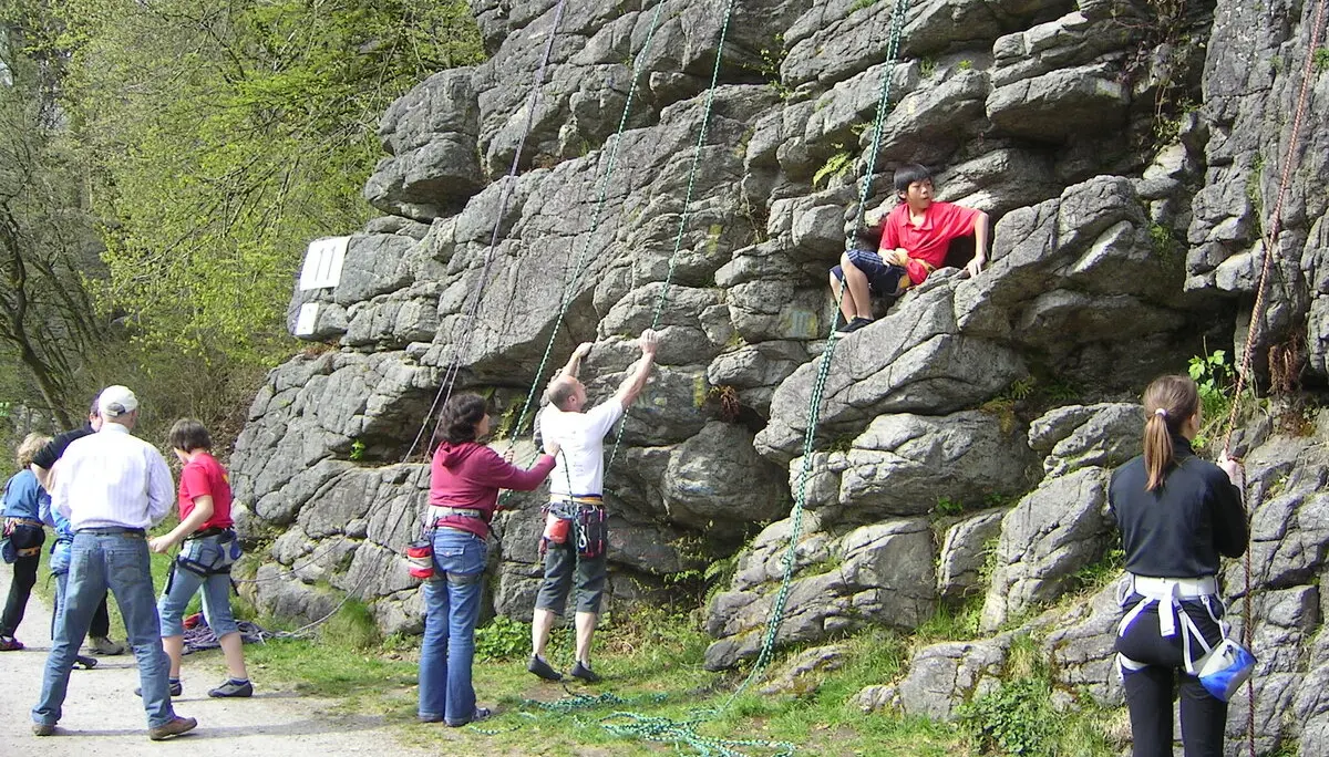 Klettergruppe am Inntalklettergarten | © Widl Konrad