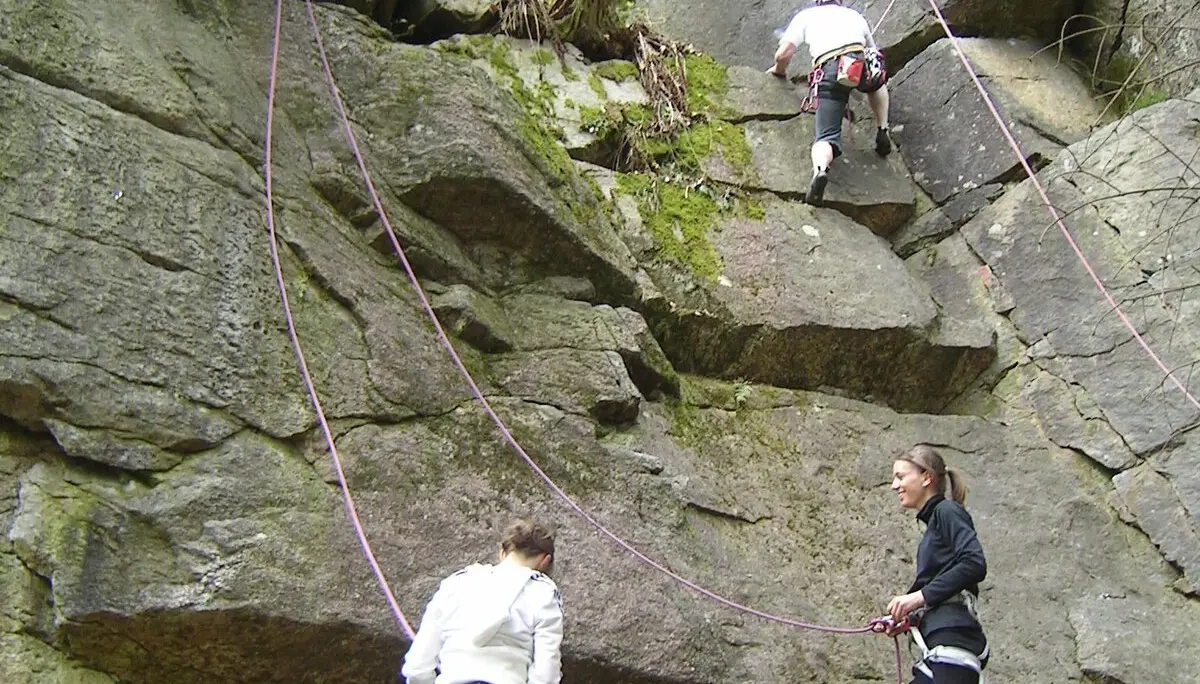Klettergruppe am Inntalklettergarten | © Widl Konrad