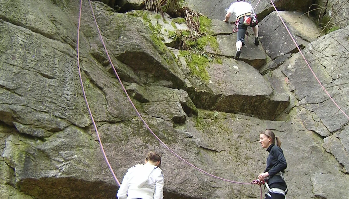 Klettergruppe am Inntalklettergarten | © Widl Konrad