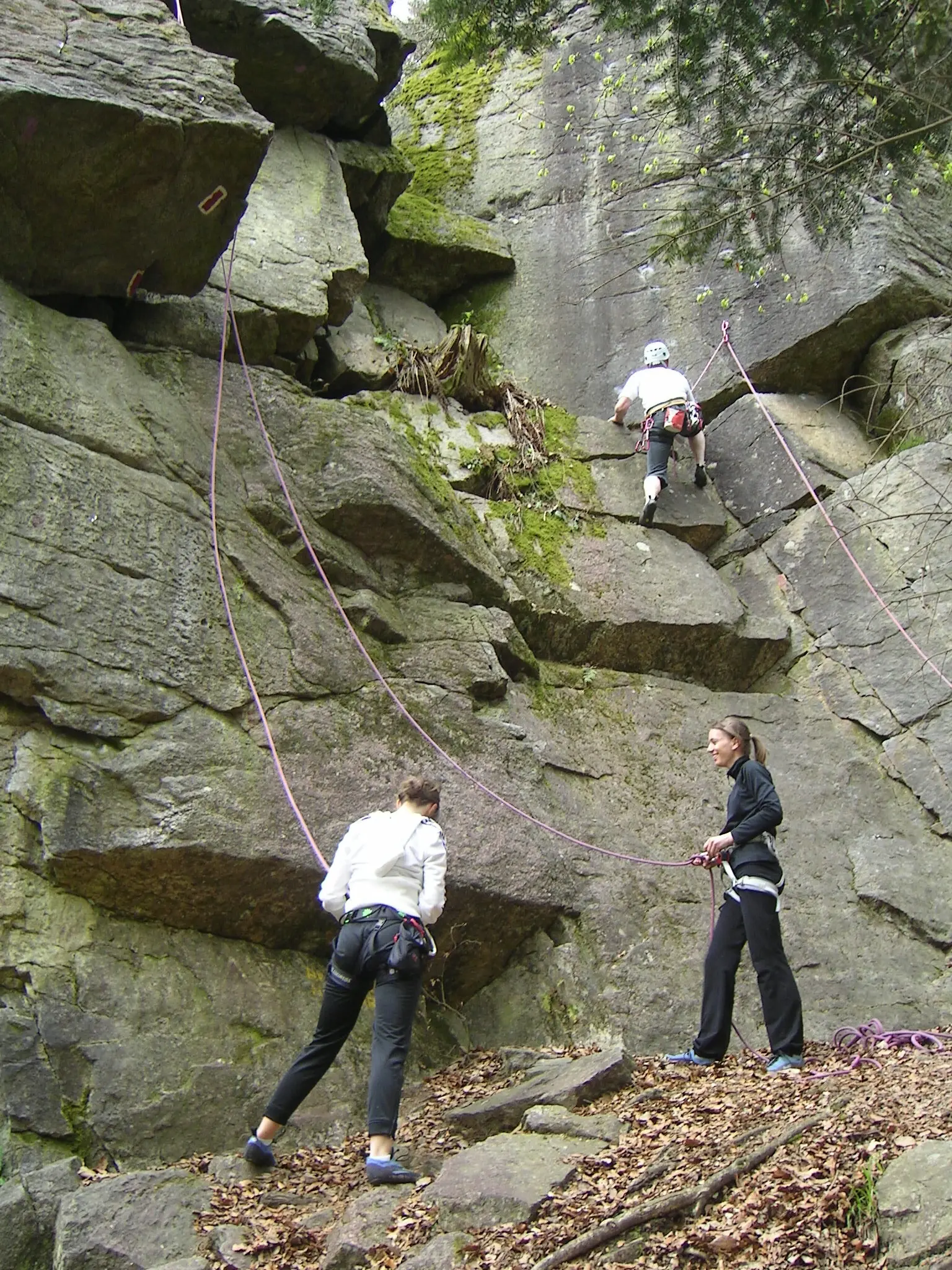 Klettergruppe am Inntalklettergarten | © Widl Konrad