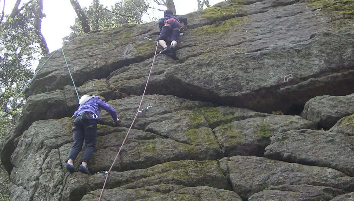 Klettergruppe am Inntalklettergarten | © Widl Konrad