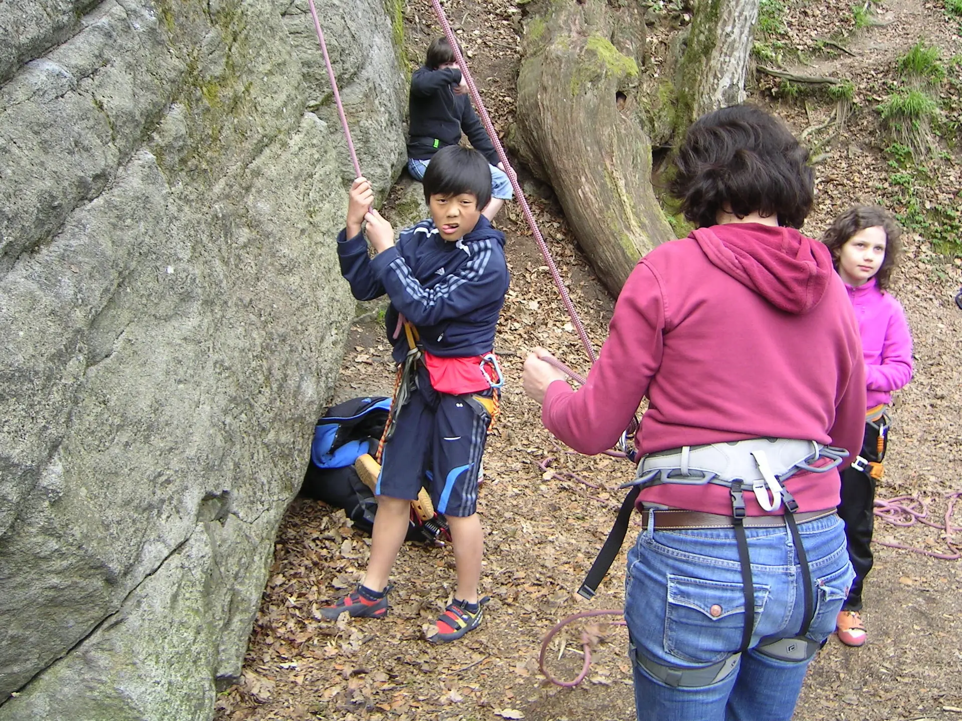 Klettergruppe am Inntalklettergarten | © Widl Konrad