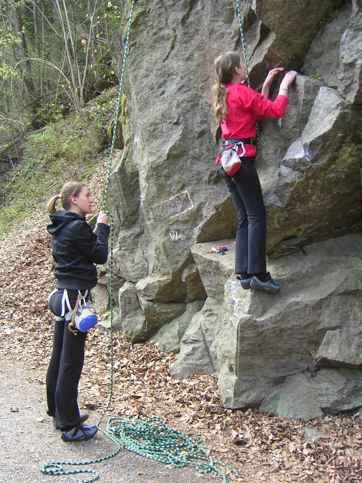 Klettergruppe am Inntalklettergarten | © Widl Konrad