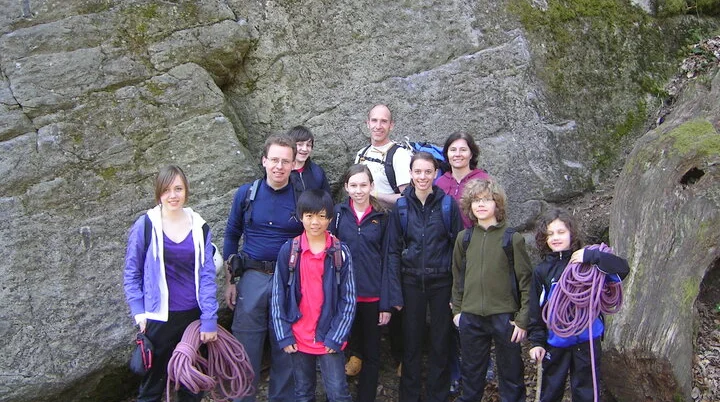 Klettergruppe am Inntalklettergarten | © Widl Konrad