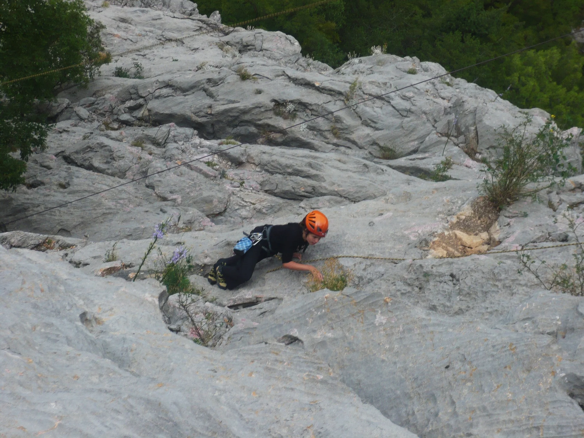 Klettern in der Paklenica in Kroatien | © Drexler Magarete