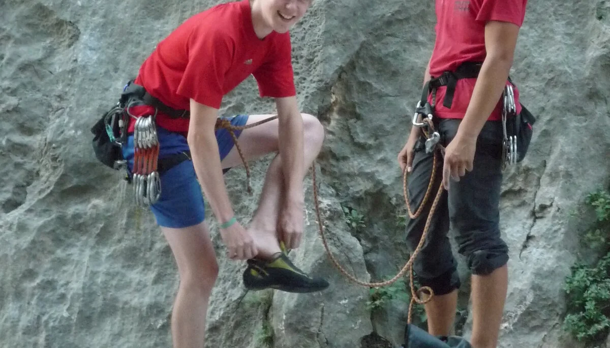 Klettern in der Paklenica in Kroatien | © Drexler Magarete