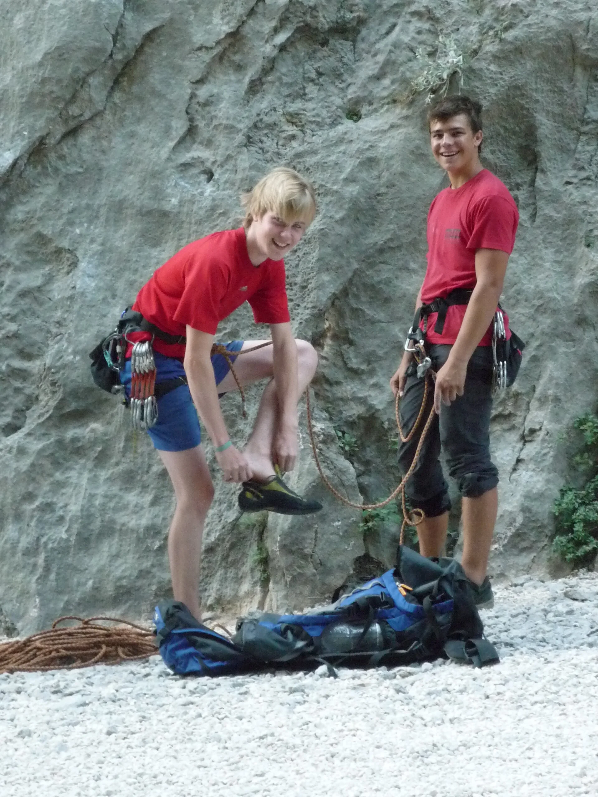 Klettern in der Paklenica in Kroatien | © Drexler Magarete