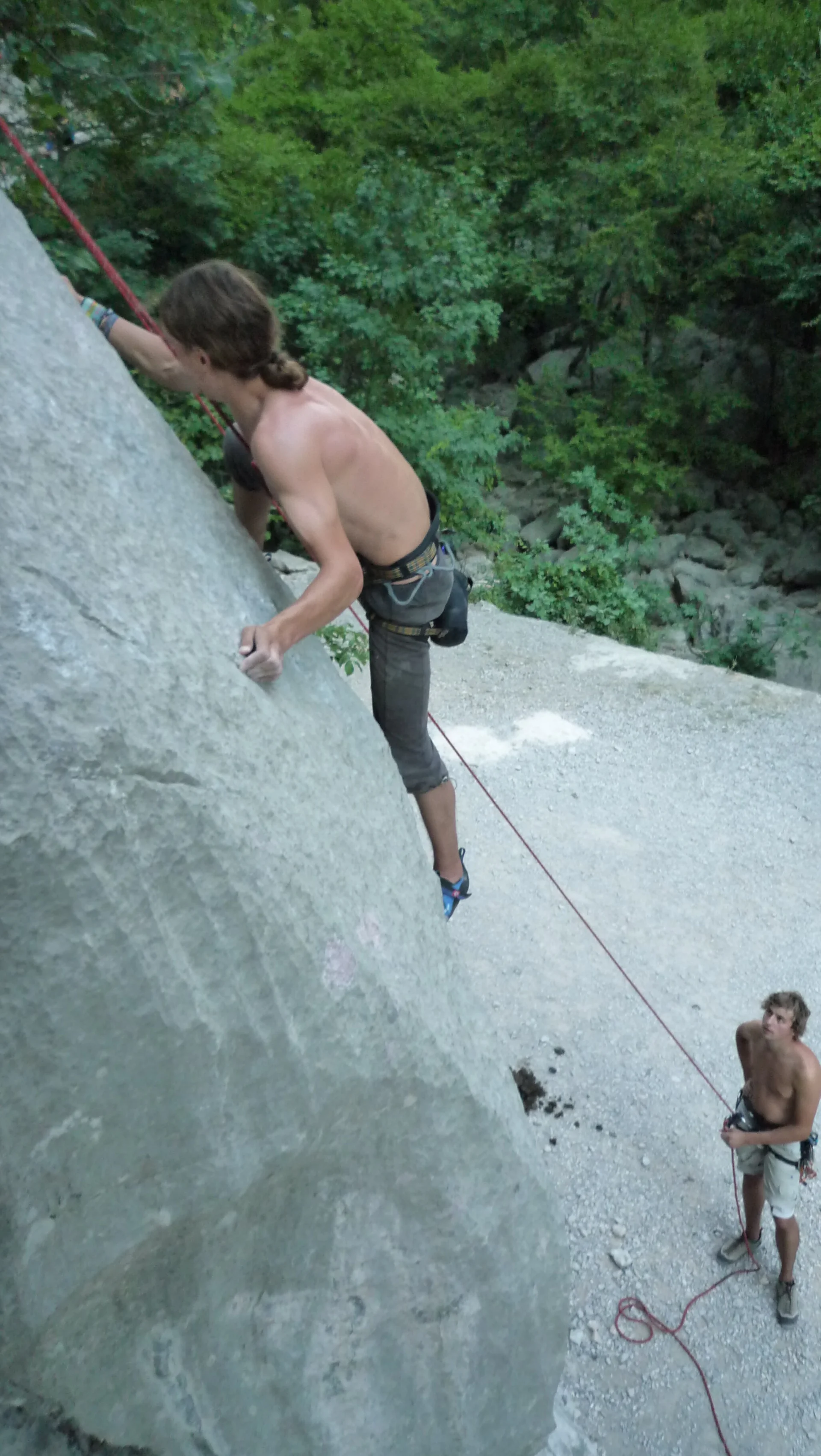 Klettern in der Paklenica in Kroatien | © Drexler Magarete