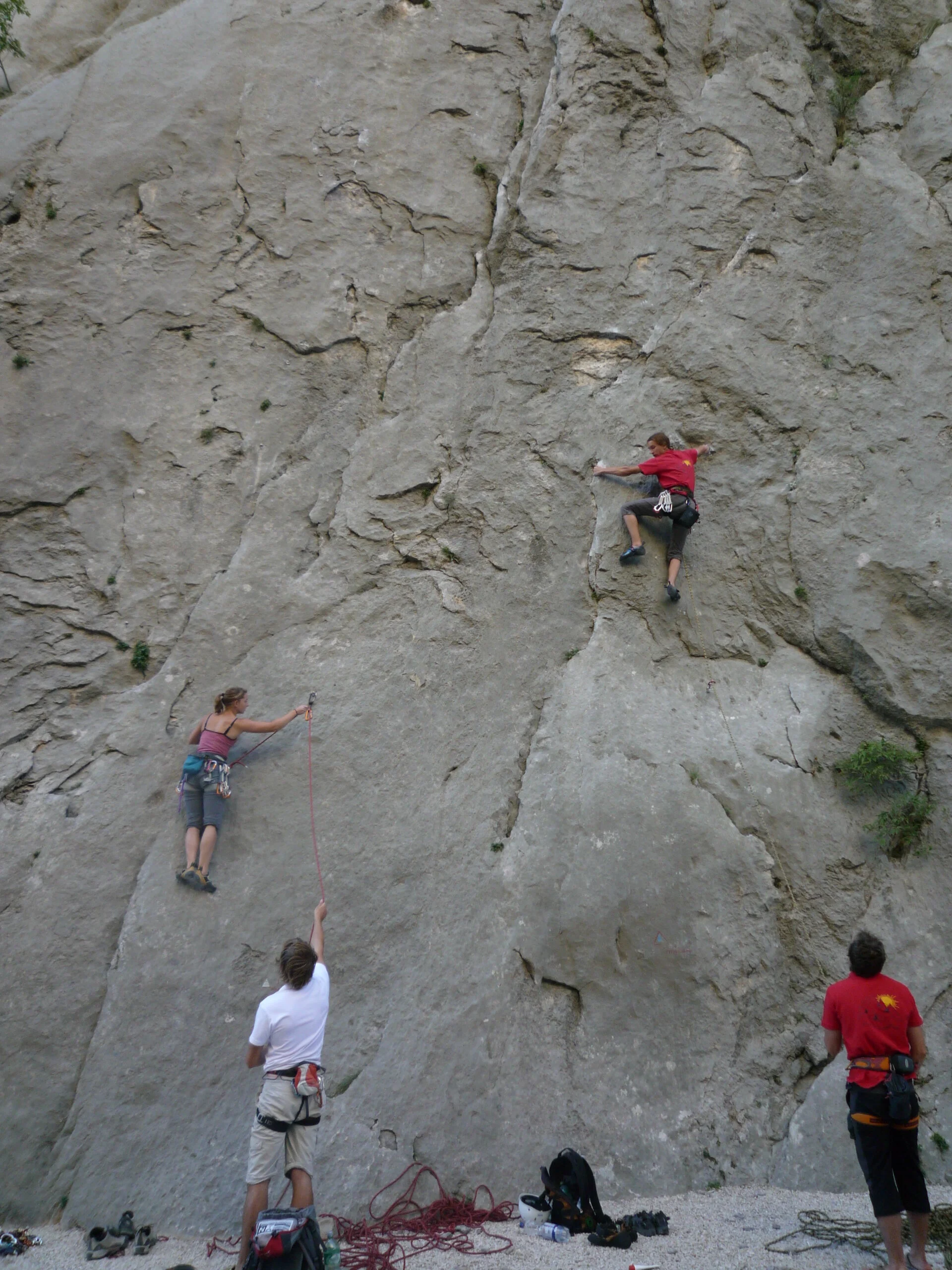 Klettern in der Paklenica in Kroatien | © Drexler Magarete