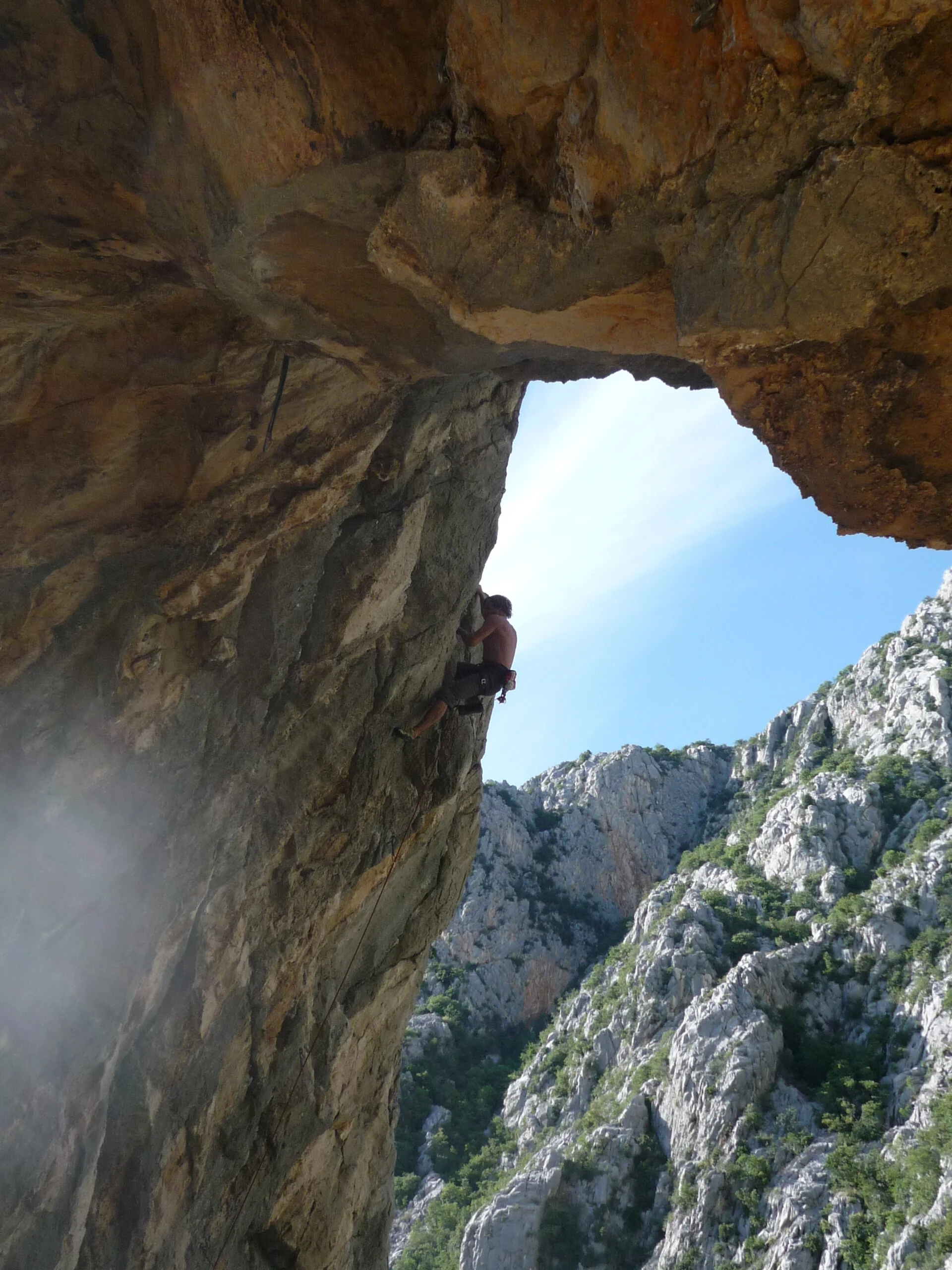 Klettern in der Paklenica in Kroatien | © Drexler Magarete