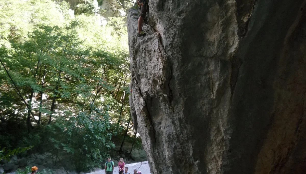 Klettern in der Paklenica in Kroatien | © Drexler Magarete