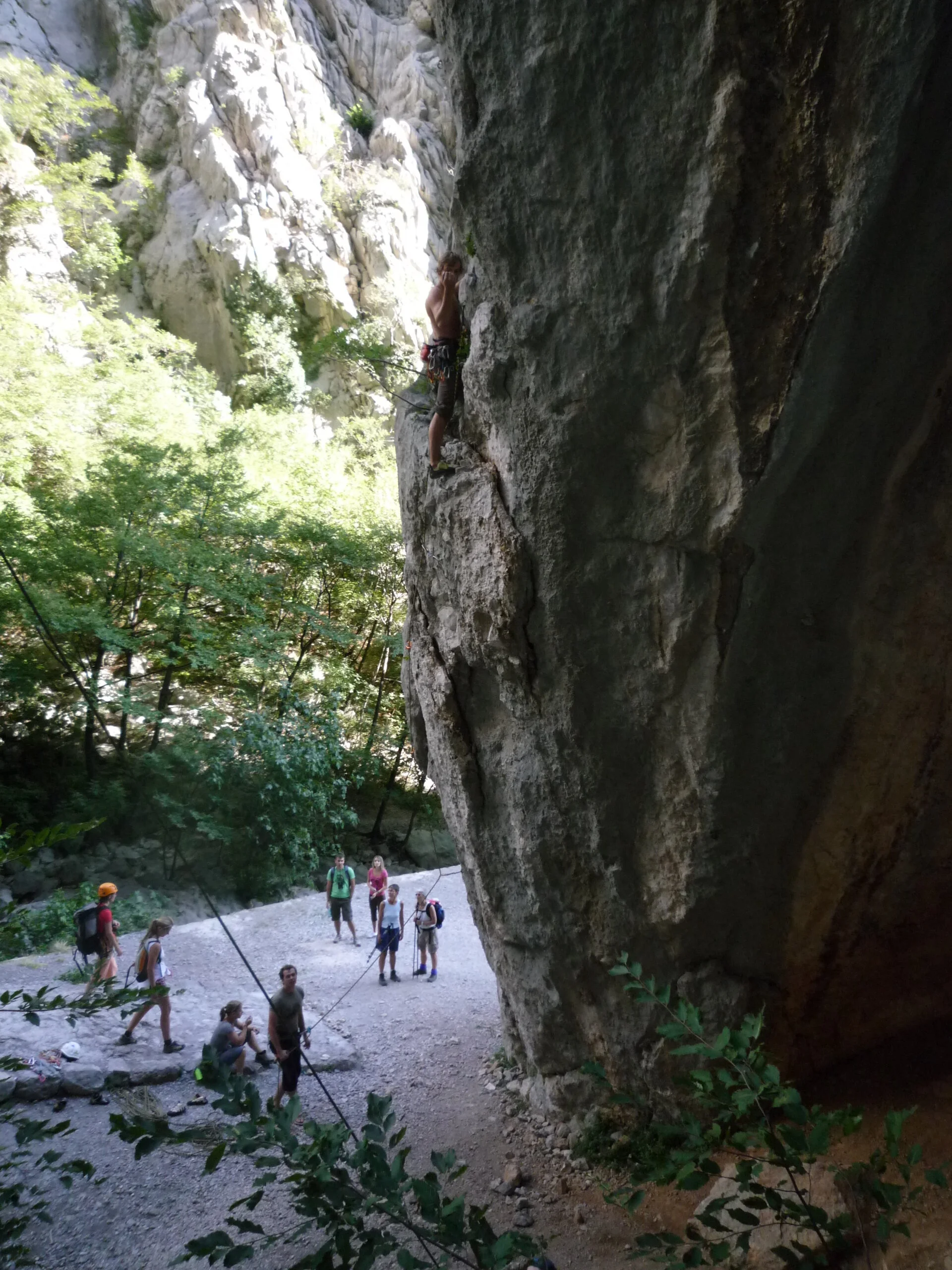 Klettern in der Paklenica in Kroatien | © Drexler Magarete