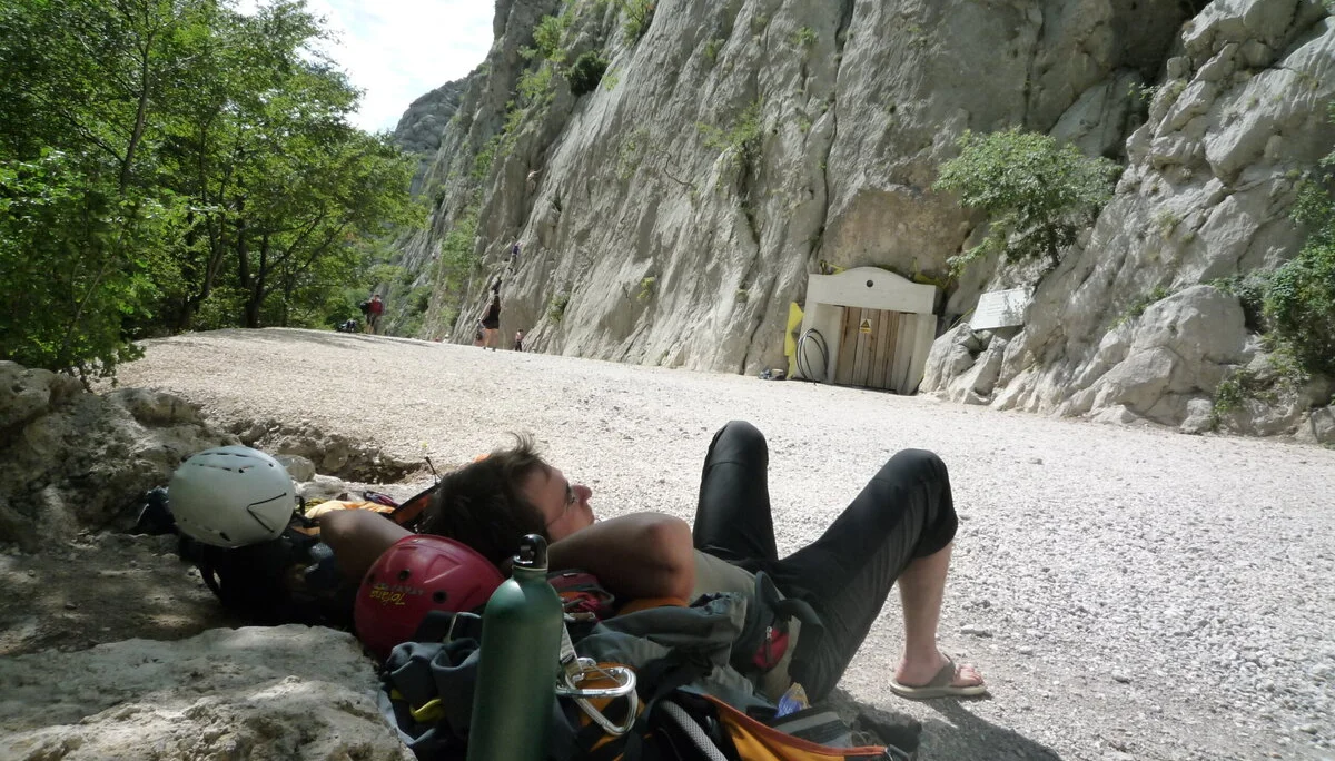 Klettern in der Paklenica in Kroatien | © Drexler Magarete