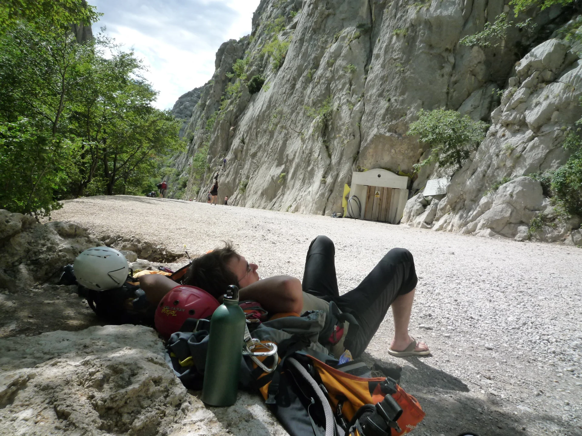Klettern in der Paklenica in Kroatien | © Drexler Magarete
