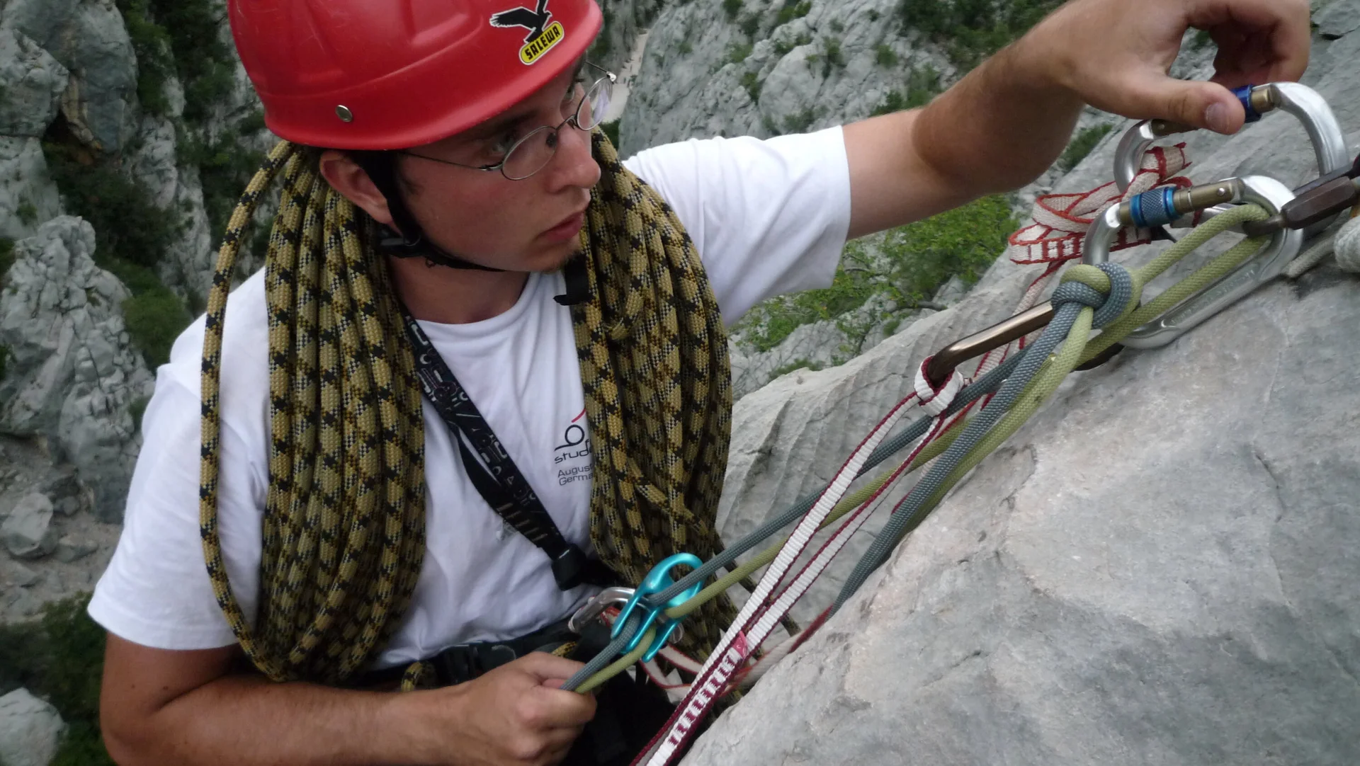 Klettern in der Paklenica in Kroatien | © Drexler Magarete