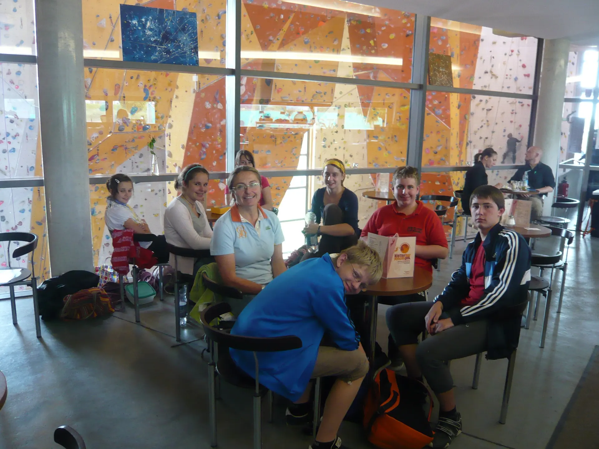 In der Kletterhalle des DAV Regensburg | © Drexler Magarete