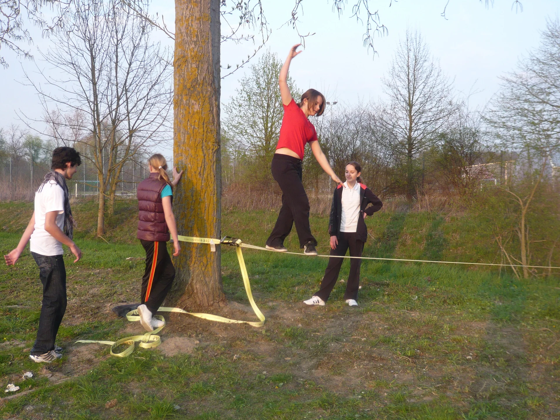 Slackline und Ball | © Drexler Magarete