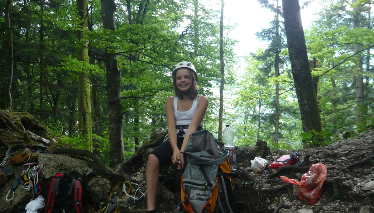 Beim Klettern am Wolfgangsee | © Drexler Magarete