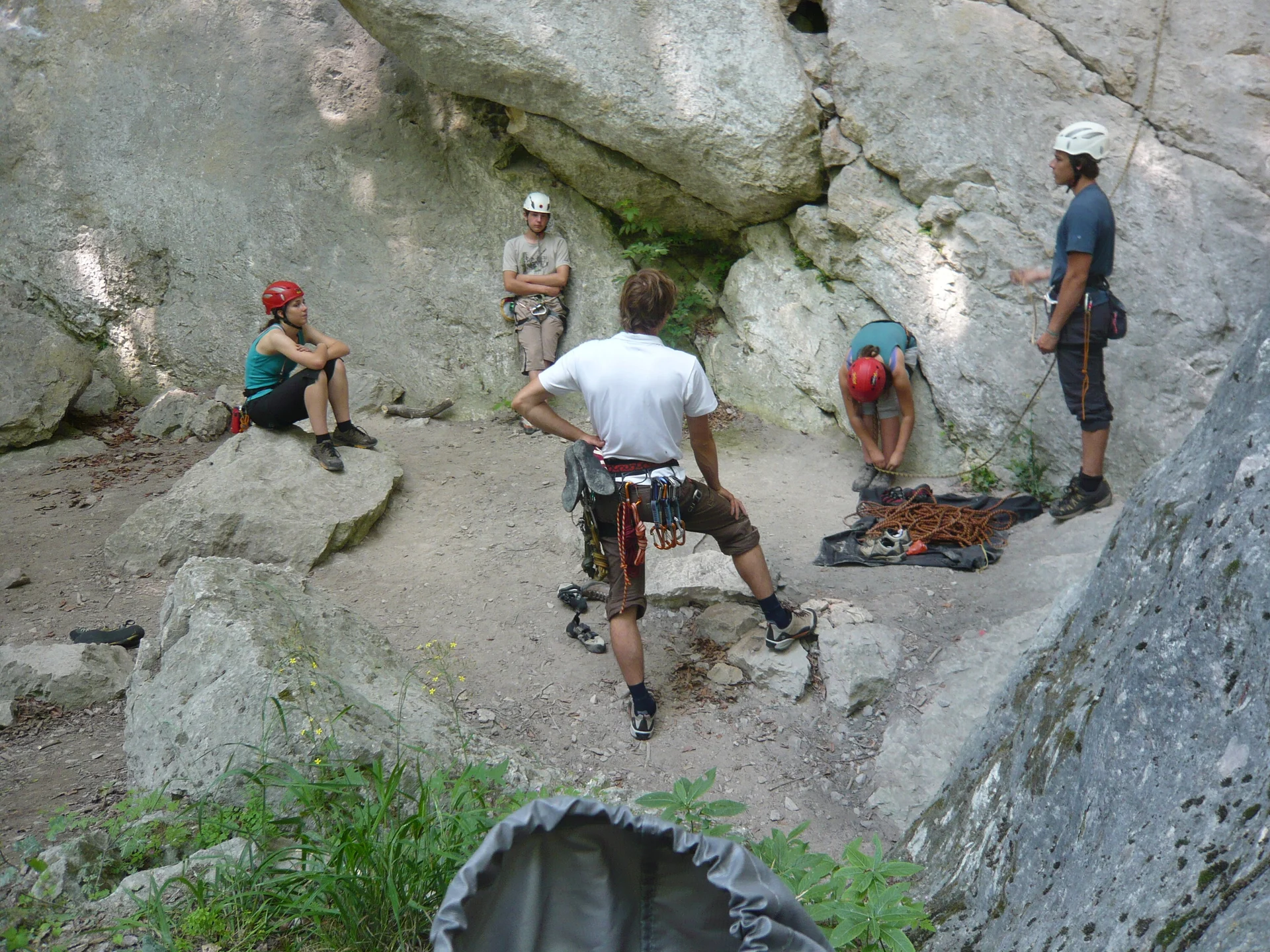 Beim Klettern am Wolfgangsee | © Drexler Magarete