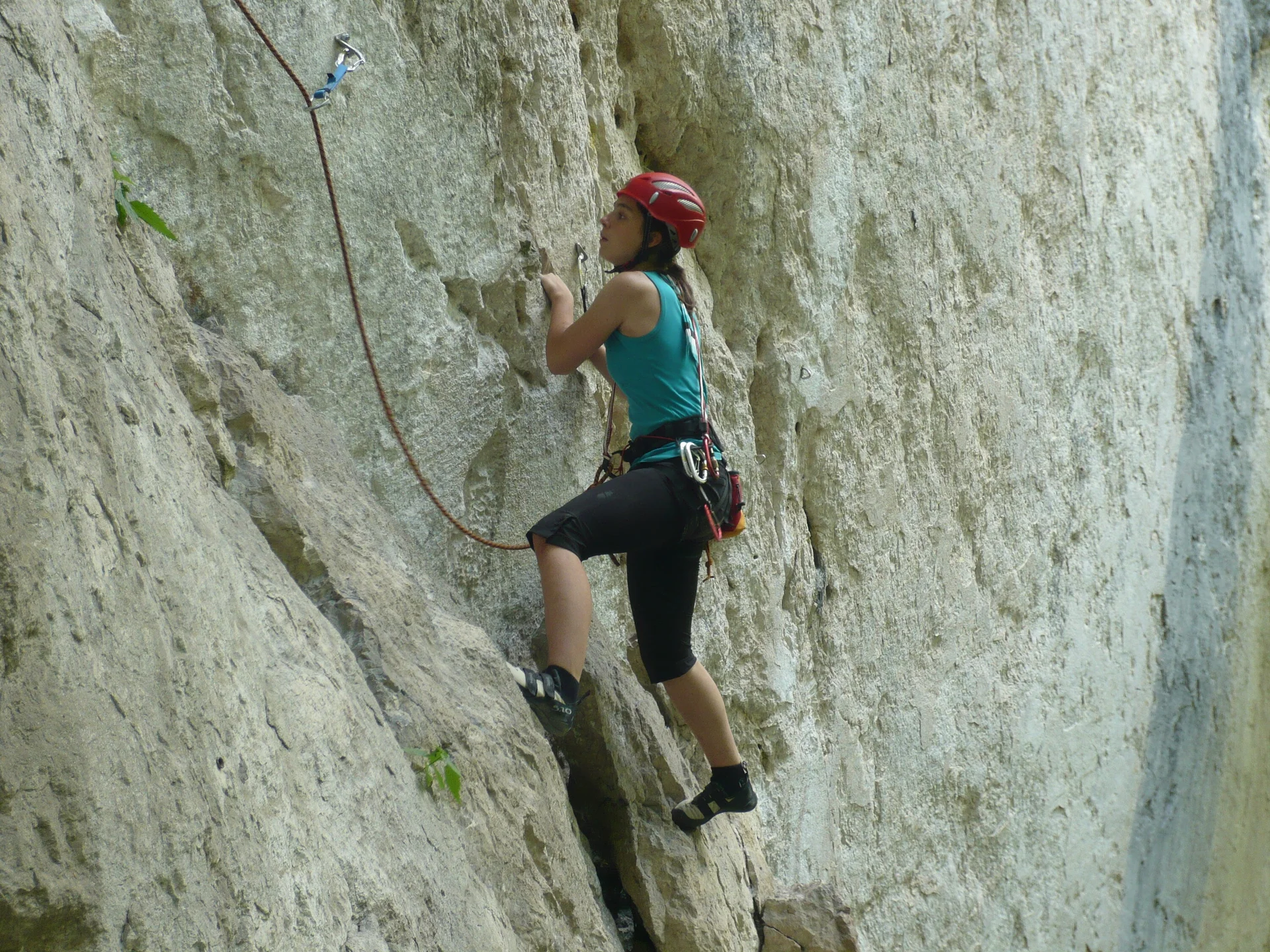 Beim Klettern am Wolfgangsee | © Drexler Magarete