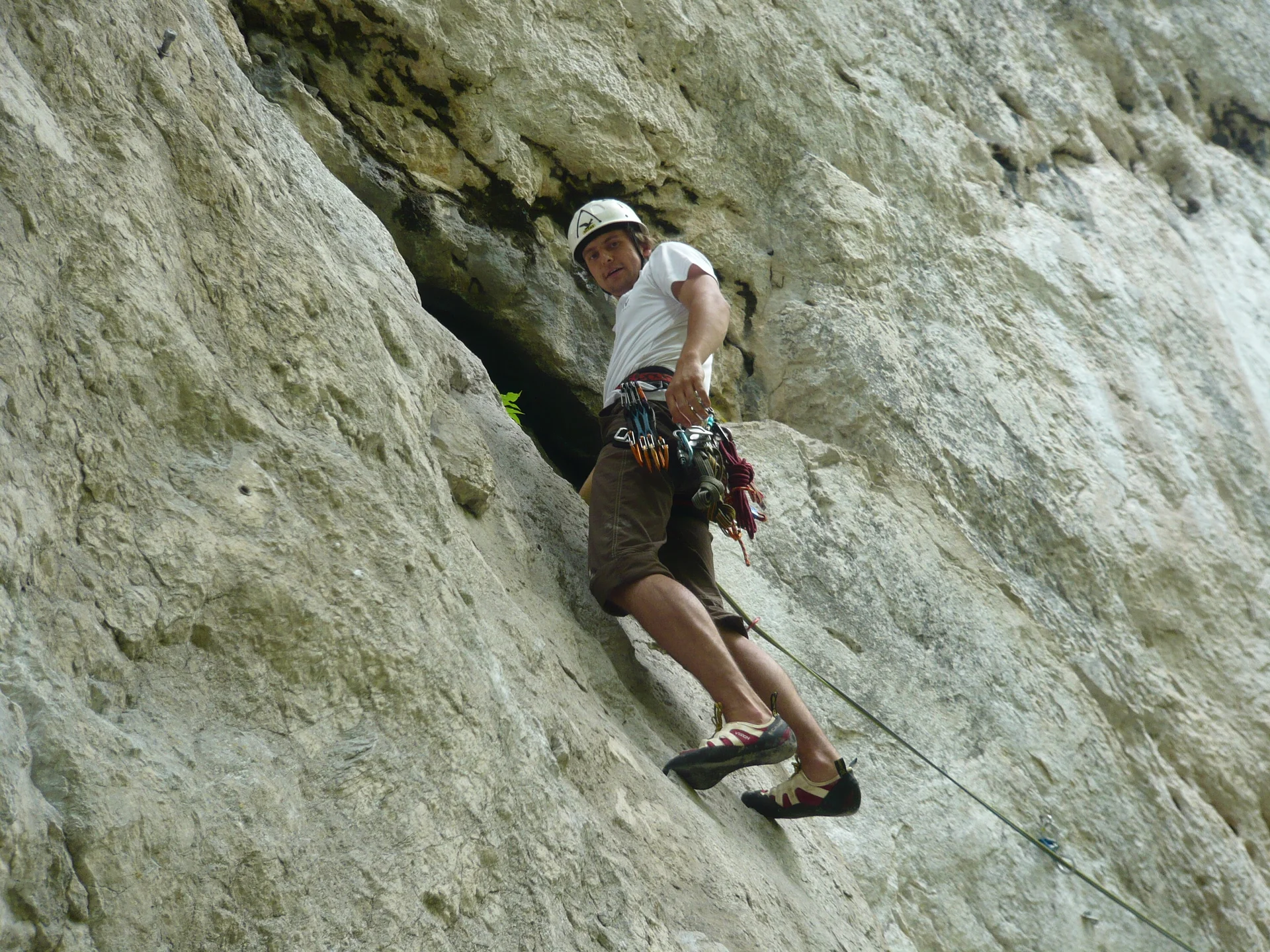 Beim Klettern am Wolfgangsee | © Drexler Magarete