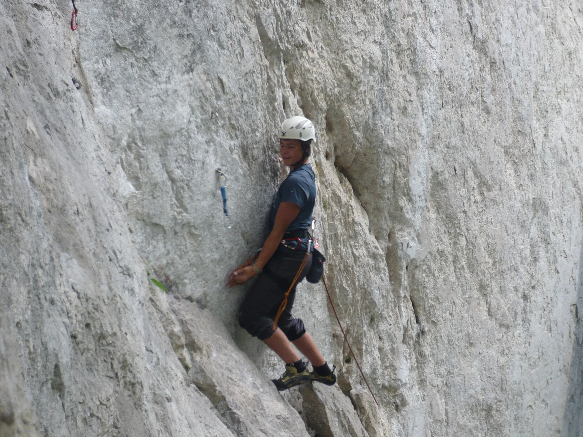 Beim Klettern am Wolfgangsee | © Drexler Magarete
