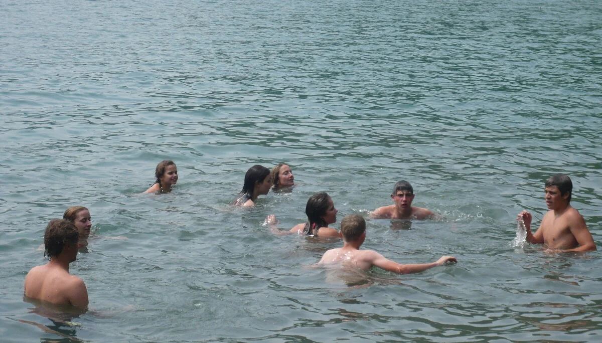 Beim Klettern am Wolfgangsee | © Drexler Magarete