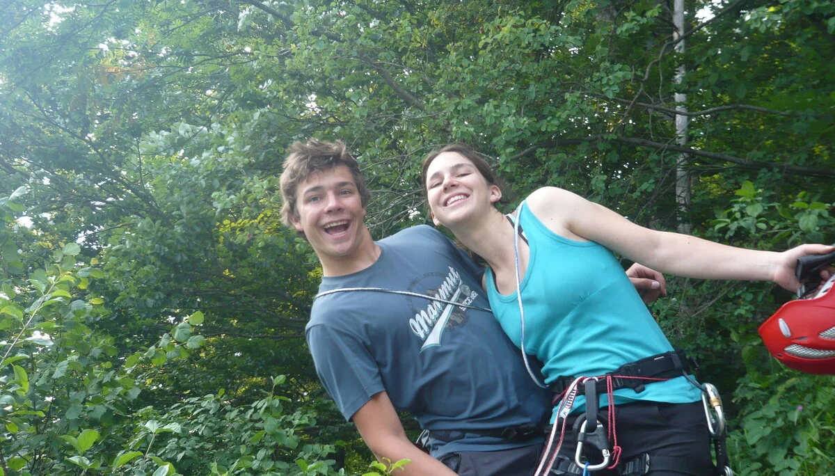 Beim Klettern am Wolfgangsee | © Drexler Magarete