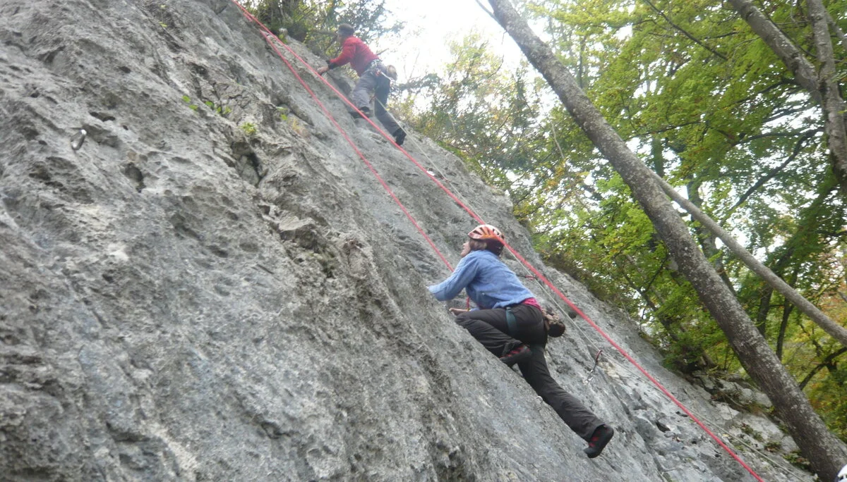 Kletterwochenende Zellerwand/Schleching und Weissbach/Lofer | © Drexler Margarete