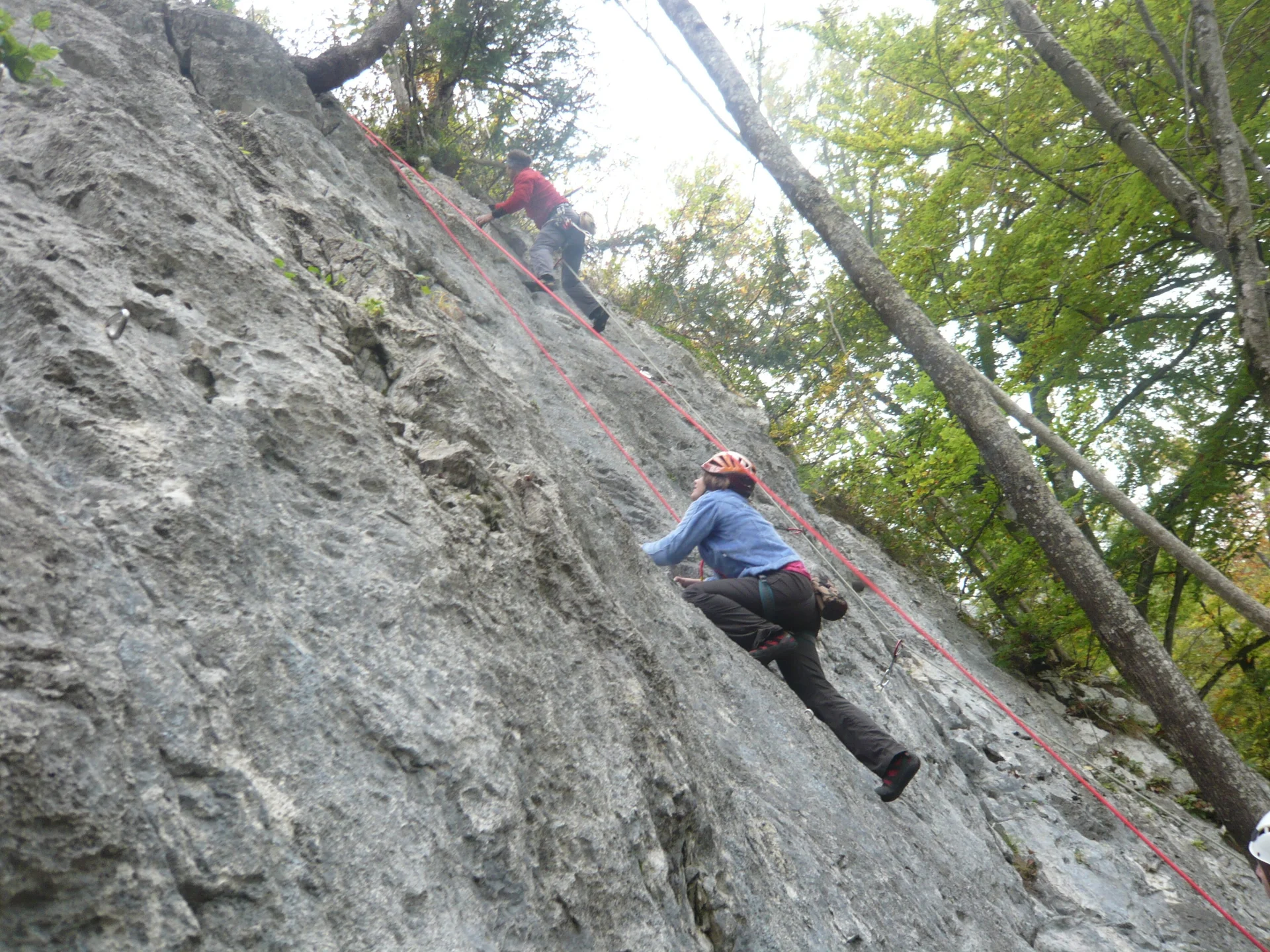 Kletterwochenende Zellerwand/Schleching und Weissbach/Lofer | © Drexler Margarete