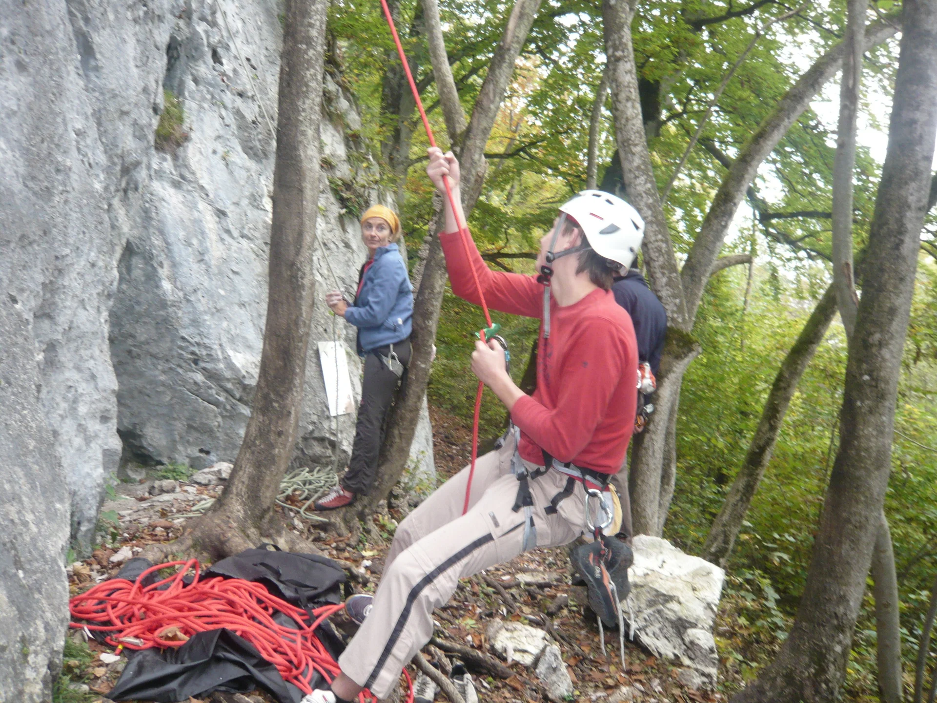 Kletterwochenende Zellerwand/Schleching und Weissbach/Lofer | © Drexler Margarete