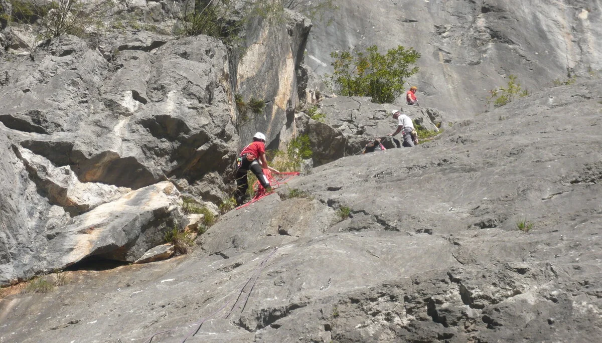 Kletterwochenende Zellerwand/Schleching und Weissbach/Lofer | © Drexler Margarete