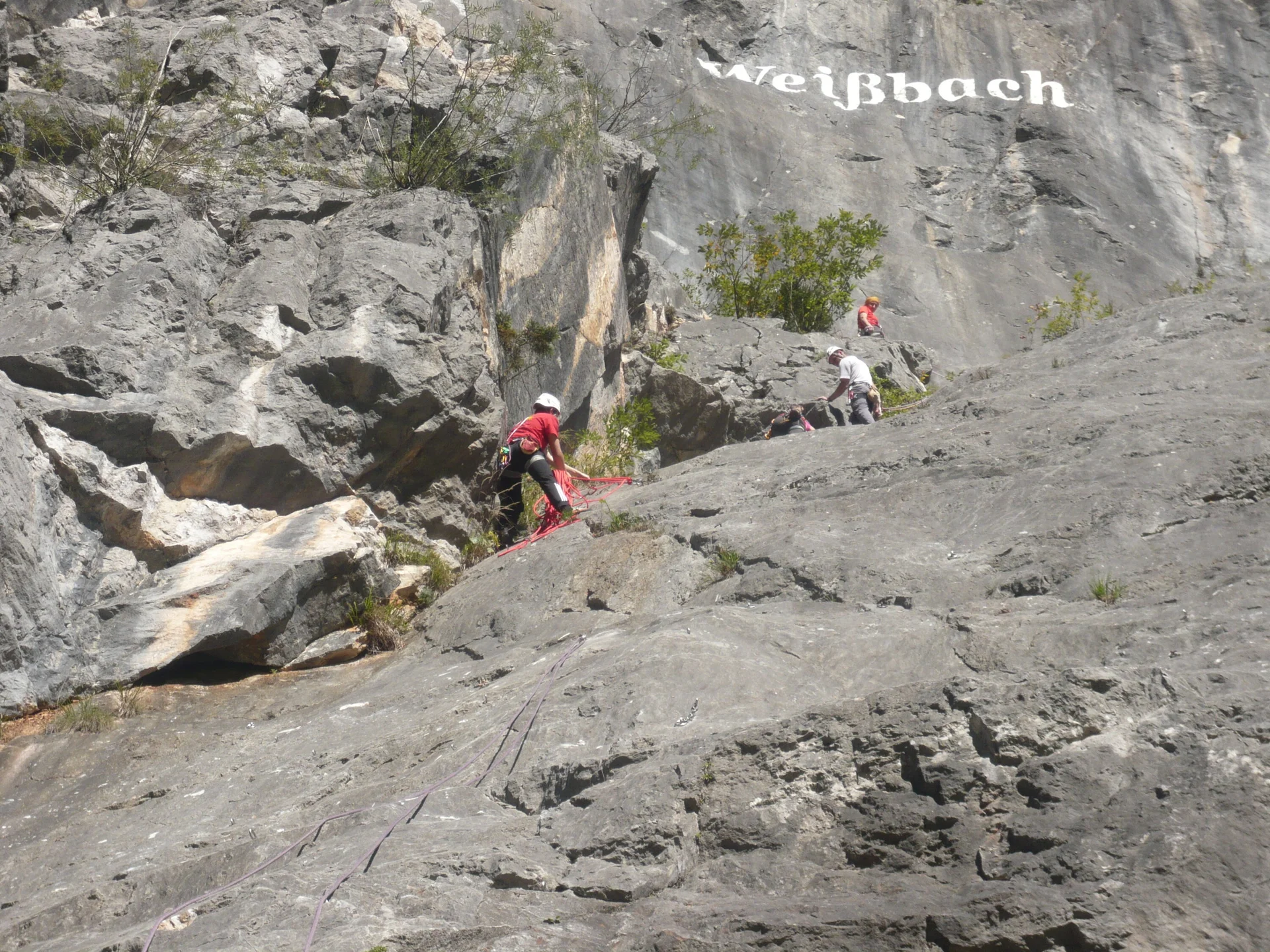 Kletterwochenende Zellerwand/Schleching und Weissbach/Lofer | © Drexler Margarete