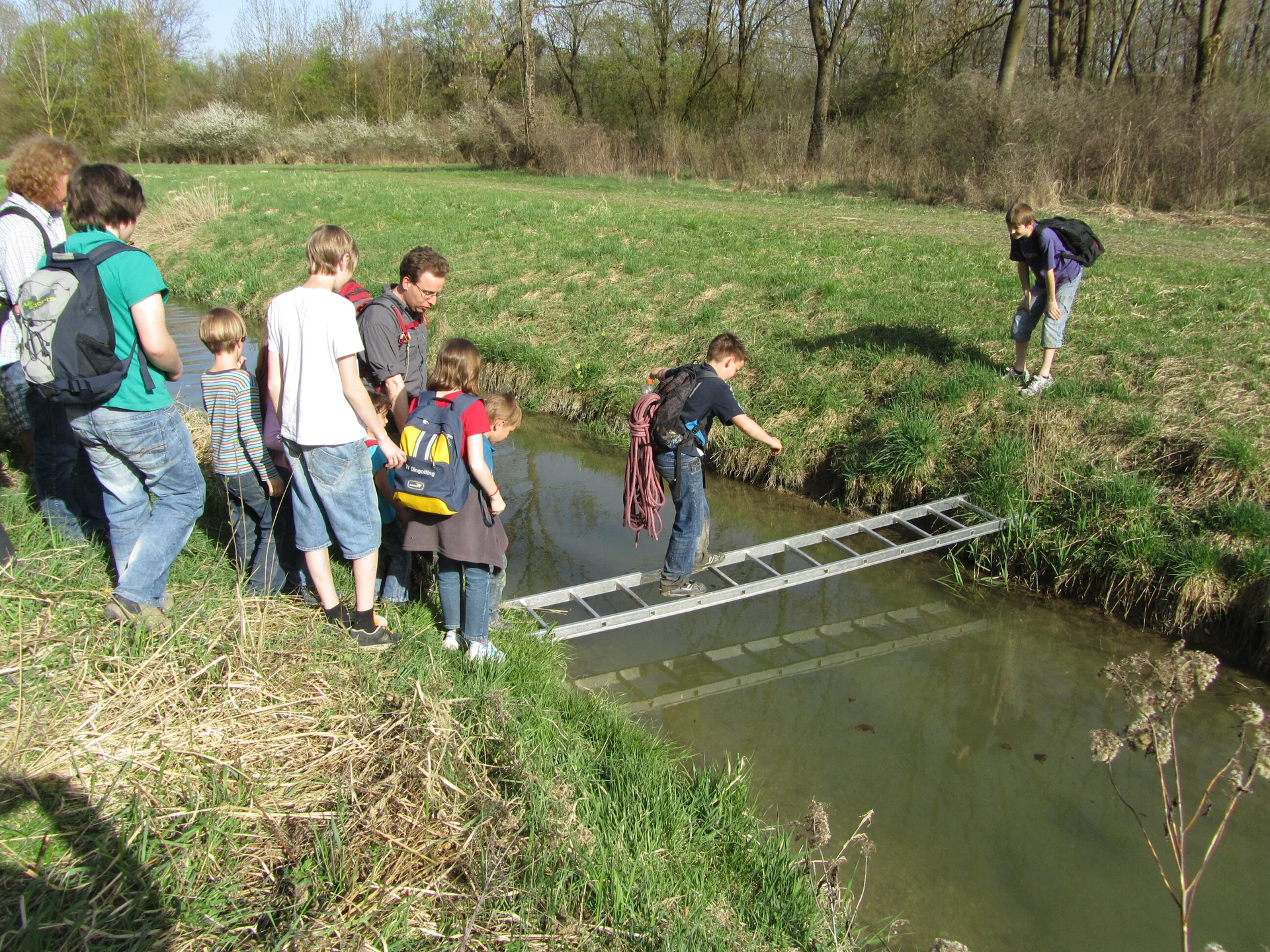 Abenteuerwanderung im Gottfriedinger Gries | © Widl Konrad